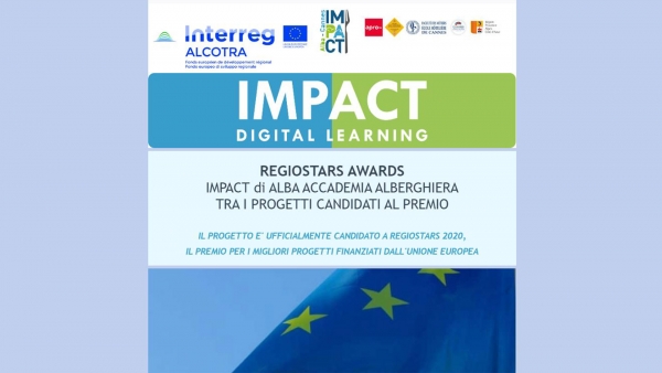 REGIOSTARS AWARDS IMPACT di ALBA ACCADEMIA ALBERGHIERA TRA I PROGETTI CANDIDATI AL PREMIO