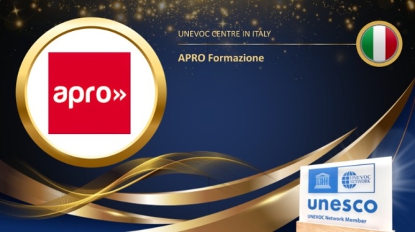 Importante riconoscimento ottenuto da APRO Formazione dall&rsquo;UNESCO, l&rsquo;Organizzazione delle Nazioni Unite per l&rsquo;Educazione, la Scienza e la Cultura